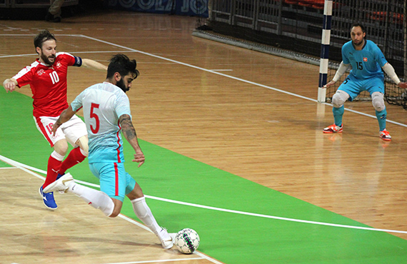 Futsal Milli Takm, svire'ye 3-2 yenildi