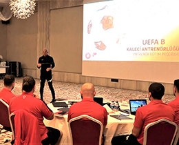 TFFnin Lisans Başvurusu Yaptığı UEFA Kaleci B Programı Antalyada Başladı