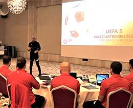 TFFnin Lisans Bavurusu Yapt UEFA Kaleci B Program Antalyada Balad