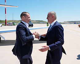UEFA Ba�kan� Aleksander Čeferin, �stanbul�a Geldi