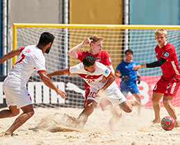 Plaj Futbolu Milli Takımımız, Danimarkaya mağlup oldu