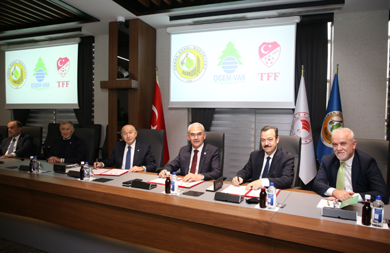 TFF ile Orman Genel Mdrl arasnda Aalandrma Protokol imzaland