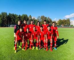 U17s lost against Ukraine: 2-0