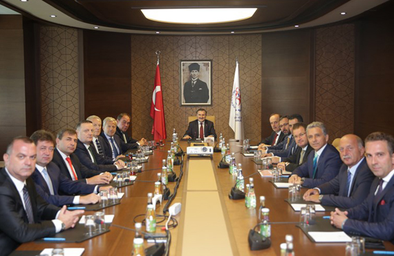 TFF'den Bakan Osman Akn Bak'a ziyaret