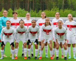 U16 Kız Milli Takımı, Belçikaya 2-0 Mağlup Oldu