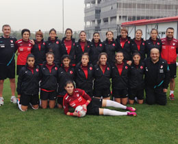 Womens U17s beat Kazakhstan: 5-0