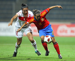 Womens A National Team lose to Spain:4-0