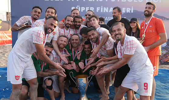 2025 TFF Plaj Futbolu Ligi Sper Finalleri'nde Trkiye ampiyonu Belli Oldu