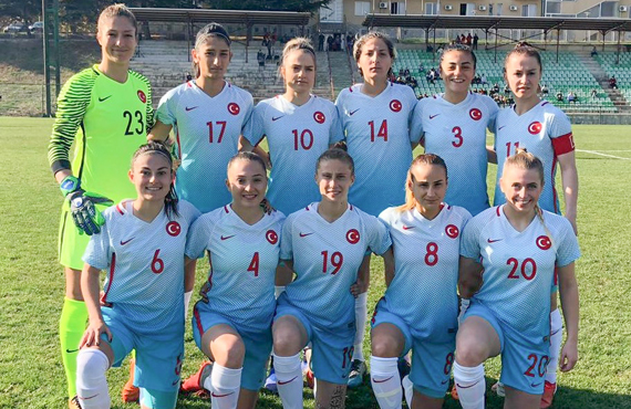Kadn A Milli Takm, Grcistan' 5-0 yendi