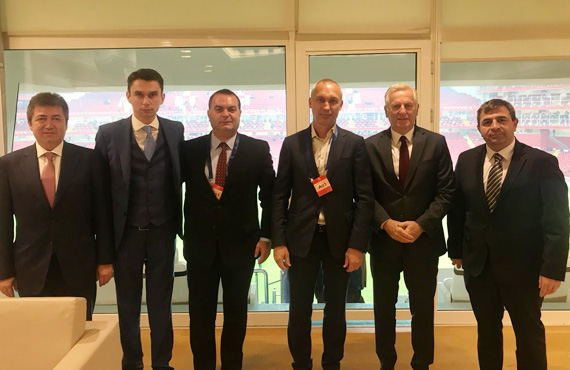 TFF ve Ukrayna Federasyonu bir araya geldi