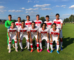 U19 Milli Takm Hrvatistan ile 1-1 berabere kald