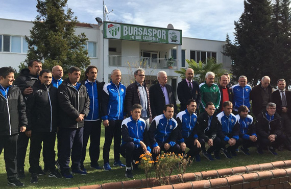 Tolunay Kafkas'tan Bursaspor'a ziyaret