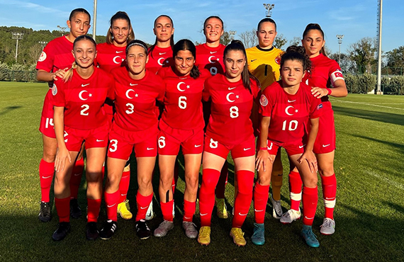 U19 Kadn Milli Takmmz, Azerbaycan' 3-0 yendi