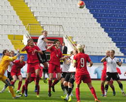 Kadn A Milli Takm, Almanyaya 6-0 malup oldu