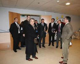UEFA ve TEAM yetkililerinin ikinci organizasyon ziyareti balad