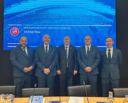 UEFA Stadyum ve G�venlik Komitesi Toplant�s� Nyon�da Yap�ld�