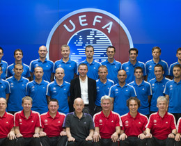 UEFA CORE16 Kursu Trk delegasyonu ile balyor