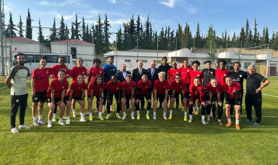 TFF Bakan Mehmet Bykeki ALG Spor'u Ziyaret Etti