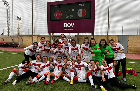 U16 Kz Milli Takm, Malta'y 2-0 yendi