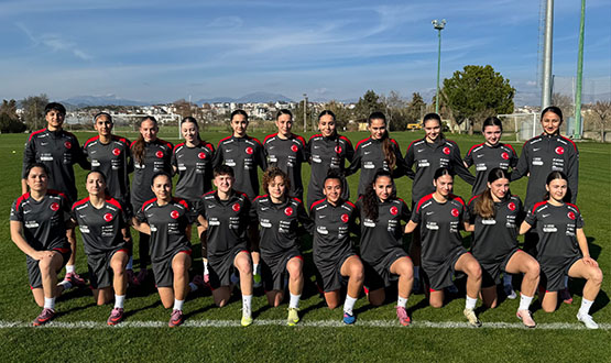 U19 Kad�n Mill� Tak�m�m�z Fas ile Kar��la��yor