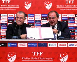 Fatih Terim ile 5+2 yıllık sözleşme imzalandı - TFF Haberleri TFF