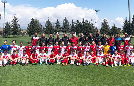 U14 Milli Takm bölge seçmelerinde 2. Grup maçlar tamamland