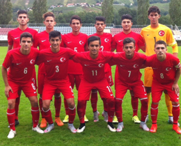 U17s draw against Portugal: 1-1