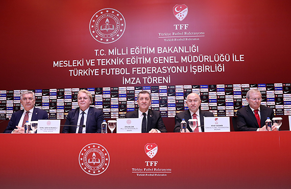 TFF ile MEB arasnda Hakem Meslek Lisesi protokol imzaland