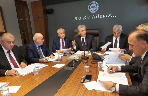 Konfederasyon Yönetim Kurulu, Ankara'da toplandı