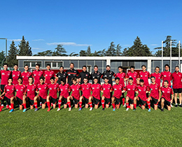 U16 Milli Takmmz, almalarna Grcistanda devam ediyor