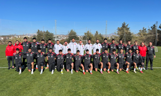 U17 Mill� Tak�m�m�z, Kuzey Makedonya Ma�lar� Haz�rl�klar�na Antalya'da Ba�lad�