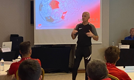 UEFA C Antrenr Eitim Program'nn 1. Aamas Balad