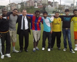 Trk Cumhuriyetleri Futbol Turnuvas Samsunda balad