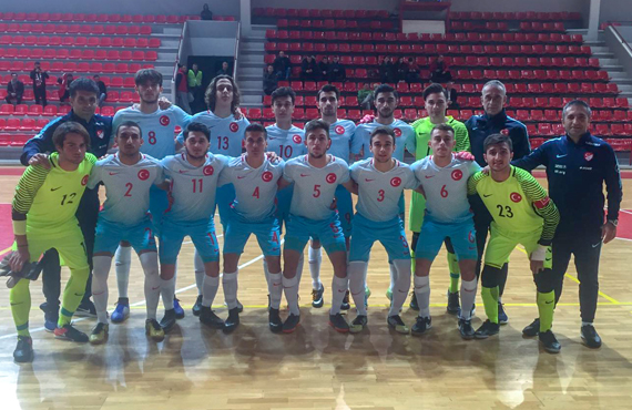 Futsal U19 Milli Takm, Karada' 3-0 yendi