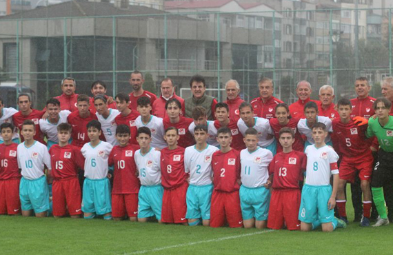 U15 Milli Takm bölge seçmelerinin Trabzon etab tamamland