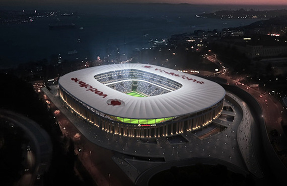 UEFA Sper Kupa Beikta Vodafone Park'ta