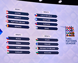 A Milli Takmmzn 2020-2021 UEFA Uluslar Ligindeki rakipleri belli oldu