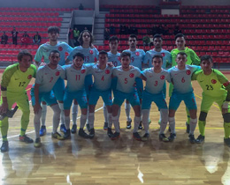Futsal U19s beat Montenegro: 4-2