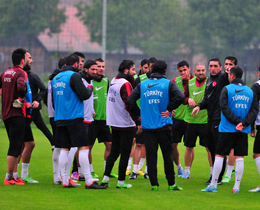 A Milli Takmn Almanya kamp devam ediyor