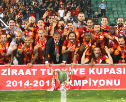 Galatasaray win 2014-2015 Ziraat Turkish Cup