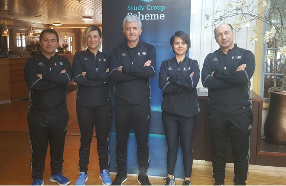 TFF heyeti, atletik performans konulu UEFA alma Grubu'na katld