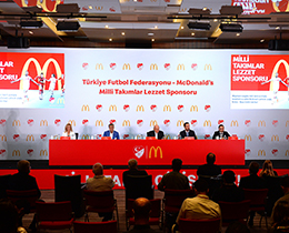 TFF ile McDonalds arasnda sponsorluk anlamas imzaland