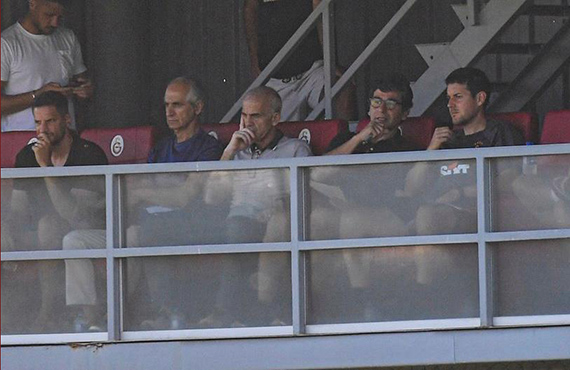 Oğuz Çetin, Galatasaray - Bitexen Giresunspor Rezerv Lig maçını izledi