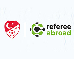Trkiye Futbol Federasyonu ile Referee Abroad Arasnda Stratejik Ortaklk