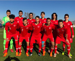 U16s draw with Italy: 1-1