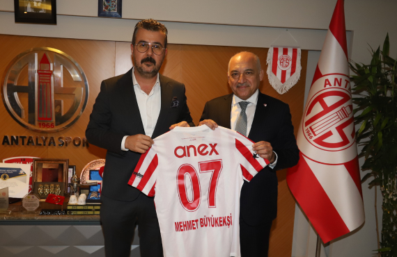TFF Bakan Mehmet Bykeki'den Antalyaspor'a Ziyaret