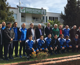 Tolunay Kafkastan Bursaspora ziyaret