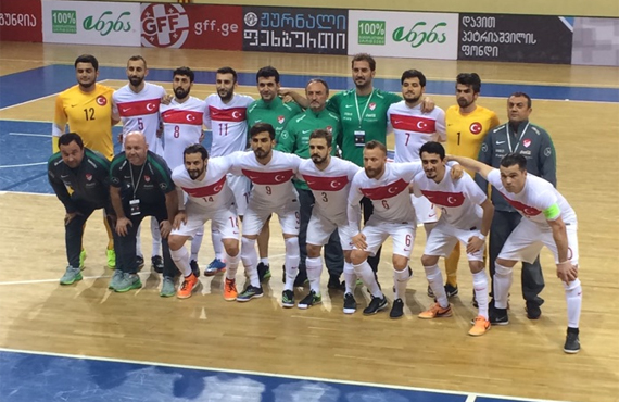 Futsal Milli Takm, Grcistan'a 1-0 yenildi