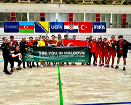 Futsal U19 Mill Takmmz Avrupa ampiyonas Sahnesinde