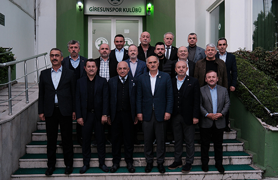 TFF Bakan Mehmet Bykeki'den Bitexen Giresunspor'a ziyaret